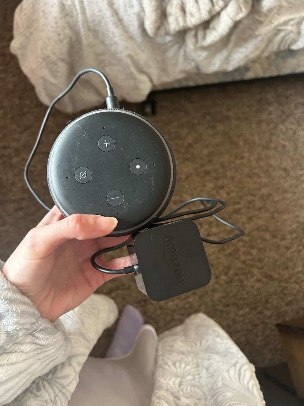 Amazon Smart Speaker Echo Dot with Black Finish OBO